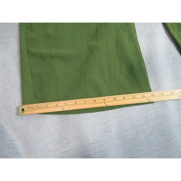 A Calin by Flying Tomato Jumpsuit Women M Green Boho Hippie Romper Classy Career - Picture 13 of 15